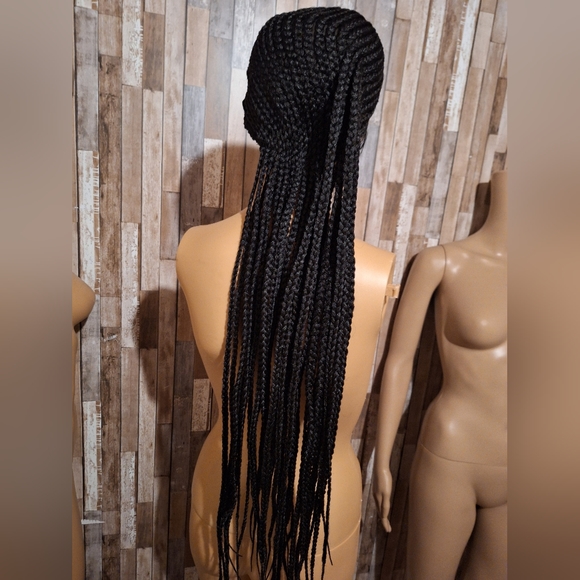 Lightweight  braided  cornrows wig - Picture 5 of 6